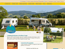 Tablet Screenshot of camping-kirchzarten.de